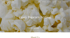 Desktop Screenshot of popcornfestival.net