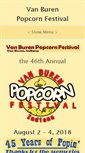 Mobile Screenshot of popcornfestival.org